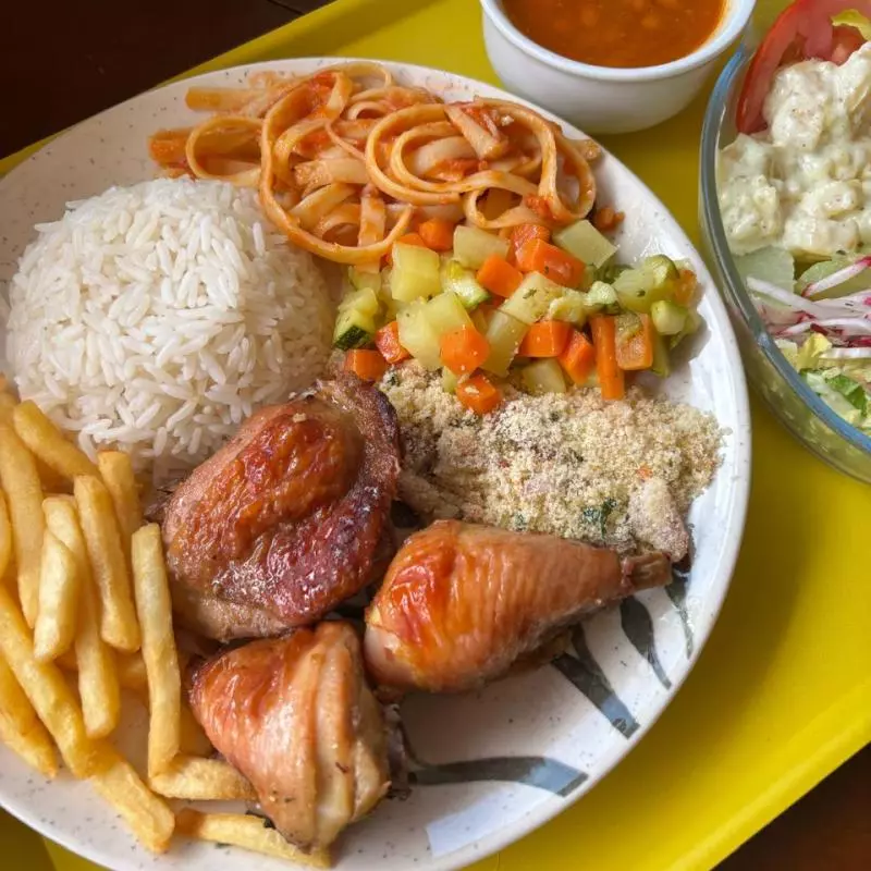 P do dia: Frango assado