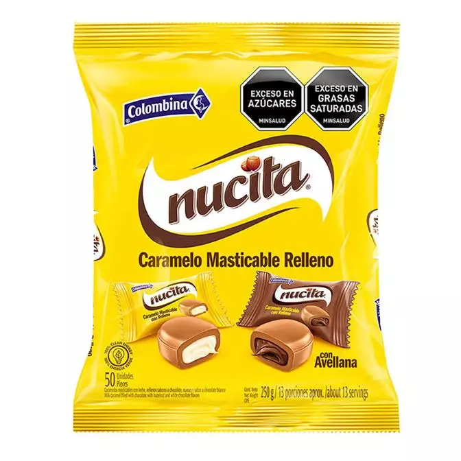 NUCITAS MASTICABLES X 50 UNID