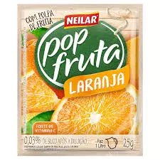 REFRESCO POP FRUTA LARANJA 25G