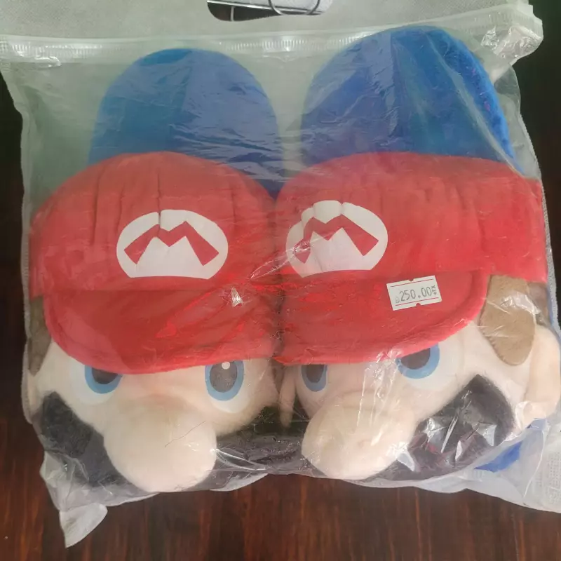 Pantuflas Mario bros