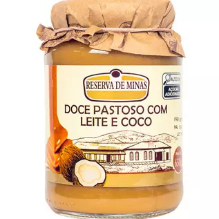 Doce Pastoso com Leite e Coco Reserv