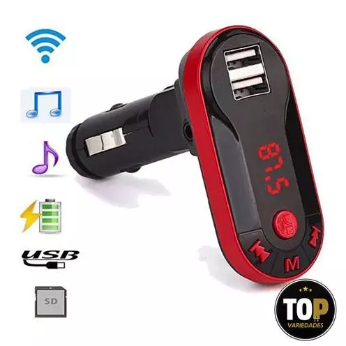 Transmissor Fm/Usb/Aux 12v/24v Kcb-909(cópia)