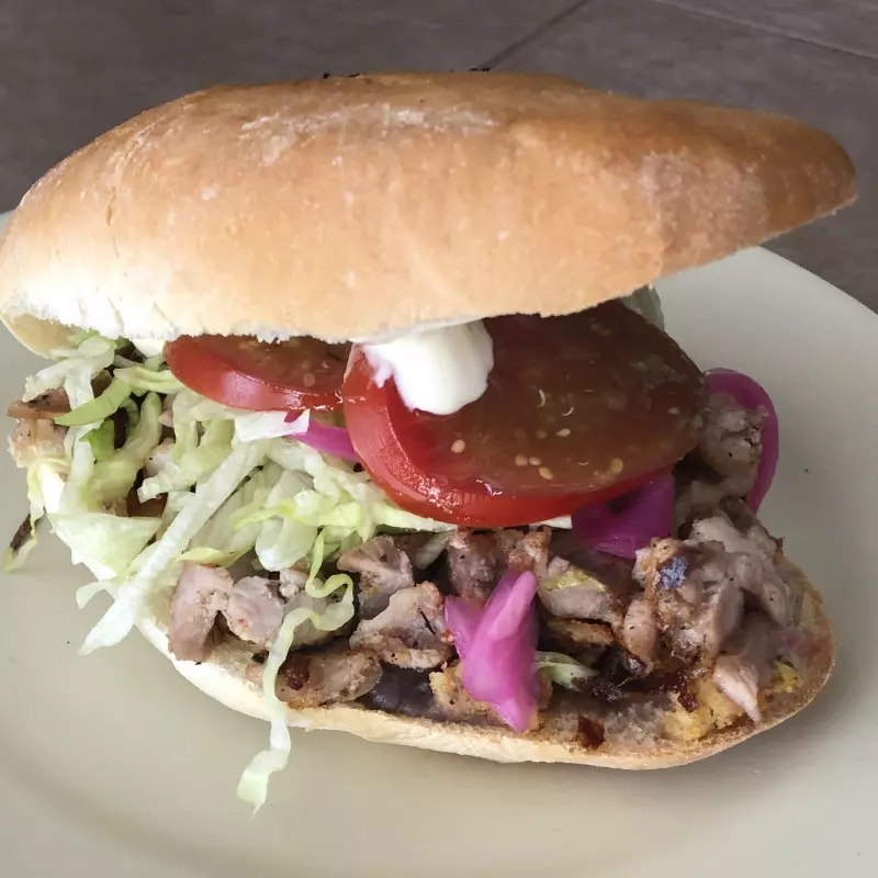Torta de puerco asado