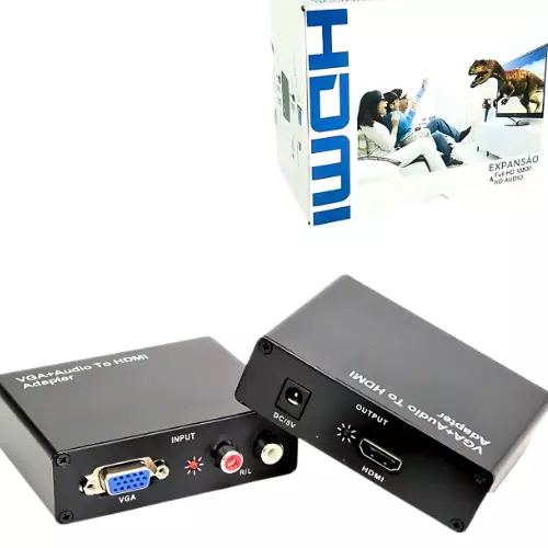 ADAPTADOR CONVERSOR VGA/HDMI KP-3458