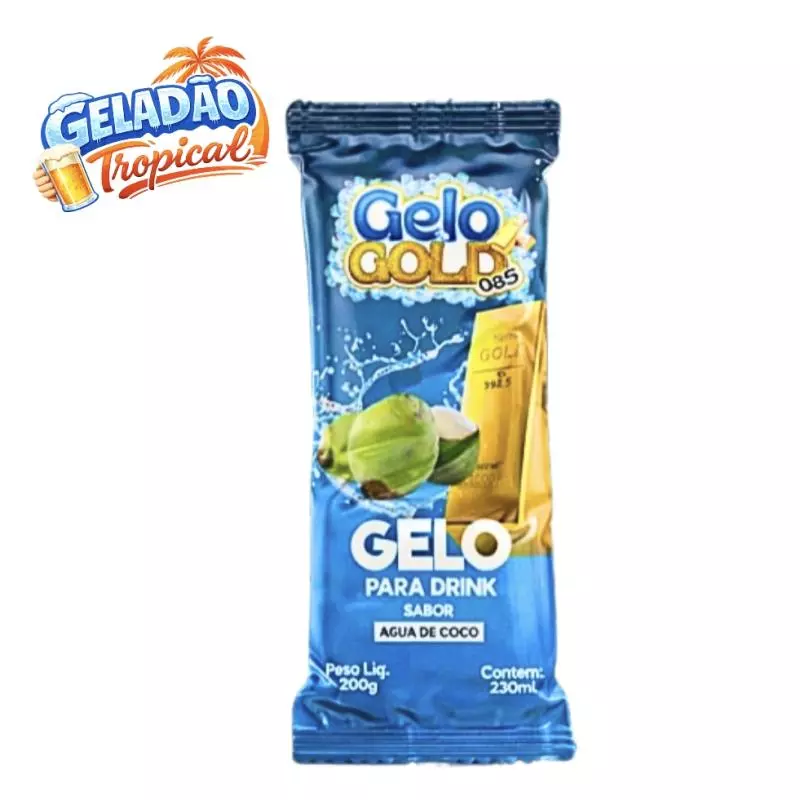 Gelo Saborizado Coco