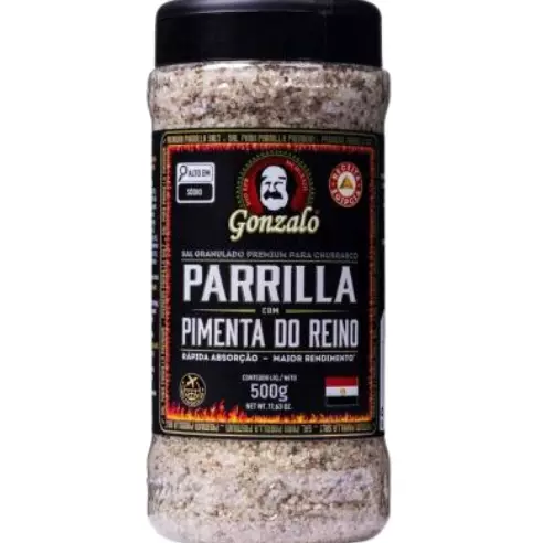 Sal de Parrilla c/ Pimenta do Reino