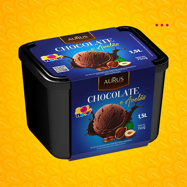 Chocolate e Avelãs 1,5 L