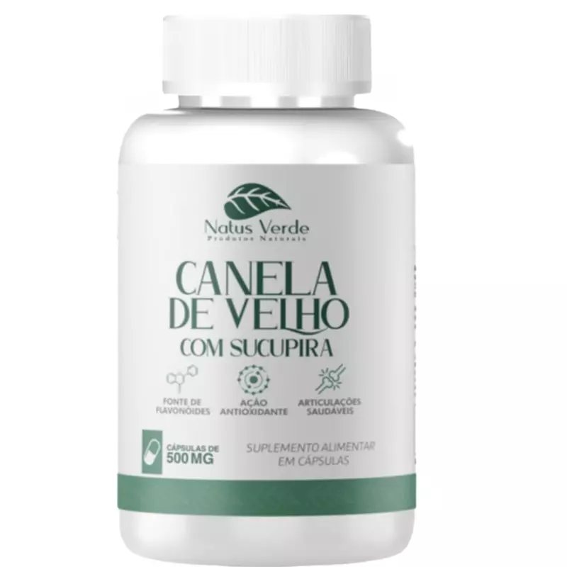 Cápsula Canela De Velho C/Sucupira