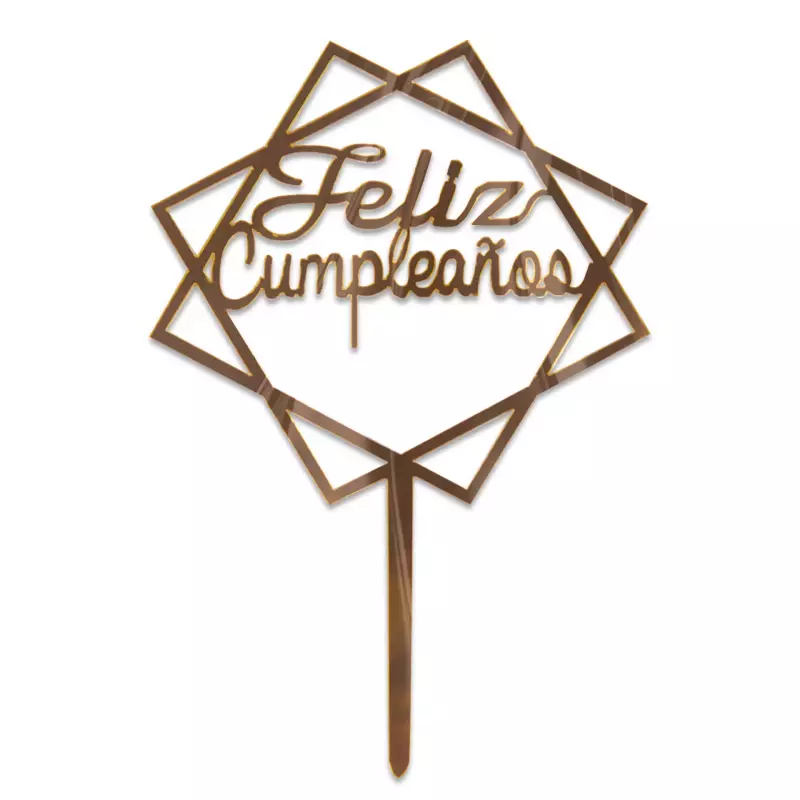 2018 TOPPER FELIZ CUMPLEAÑOS