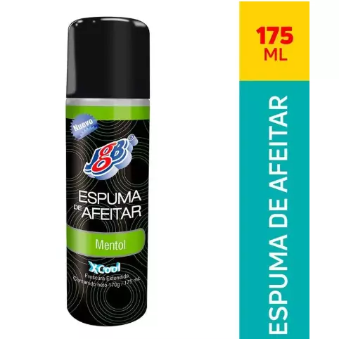 Espuma Para Afeitar Jgb Mentol Xcool
