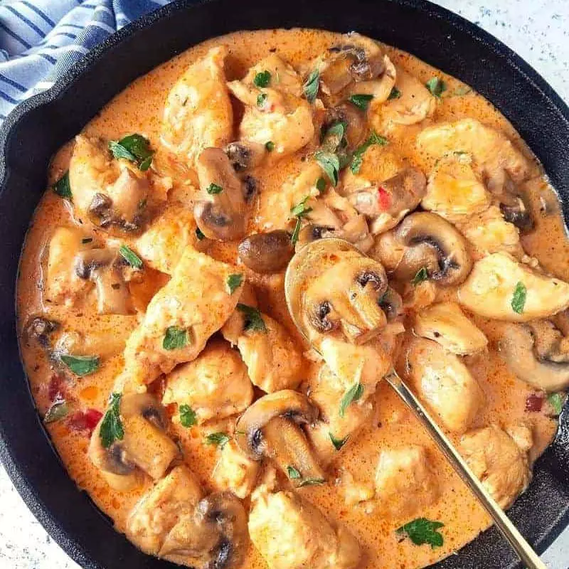 Strogonoff de Frango
