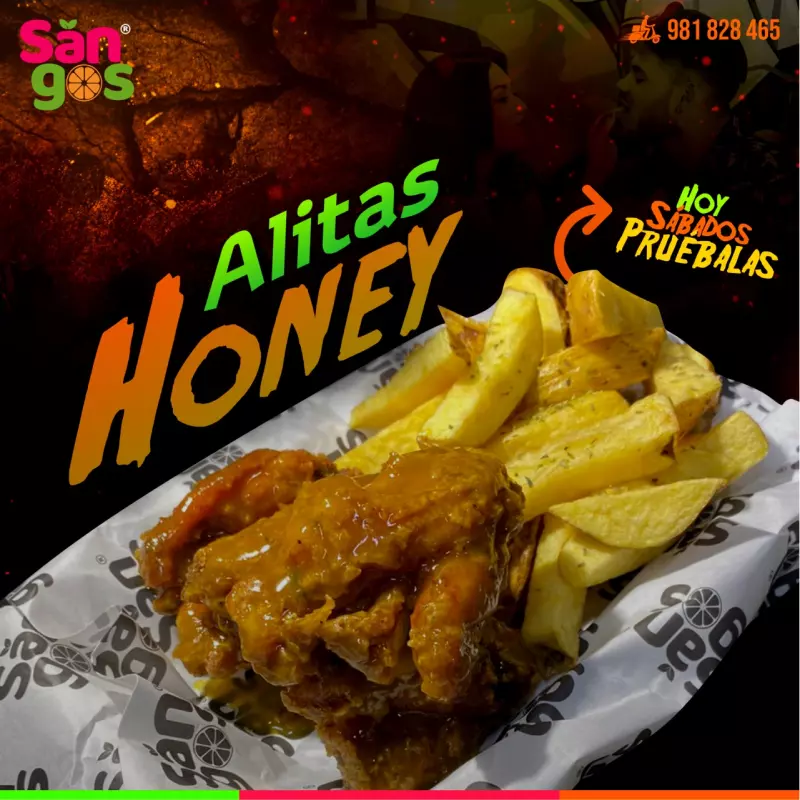 Alitas Honey Mustard