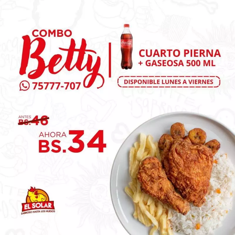 Combo Exclusivo BETTY- Cuarto Pierna