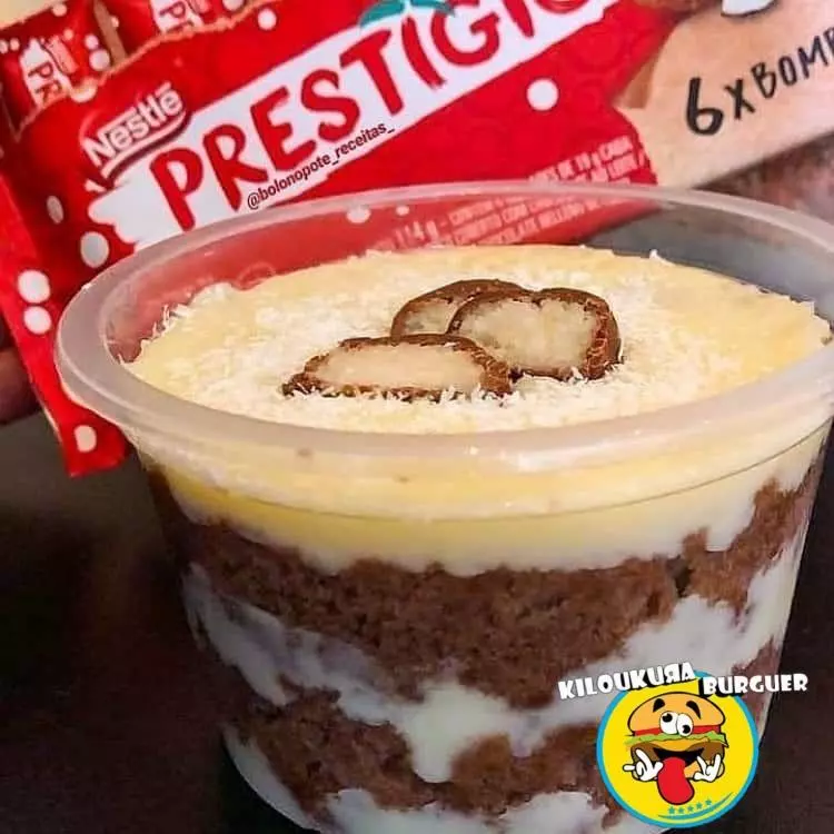 BOLO NO POTE PRESTÍGIO