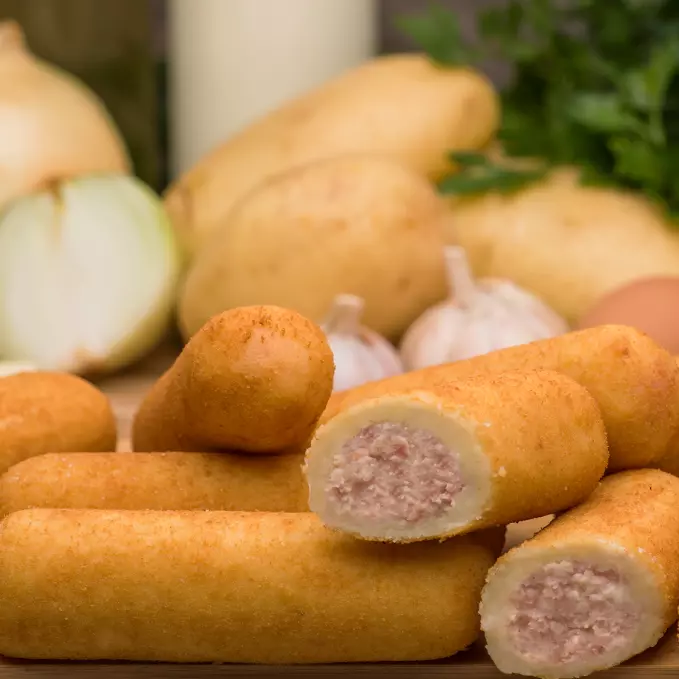 Enroladinho Presunto Queijo 5 un