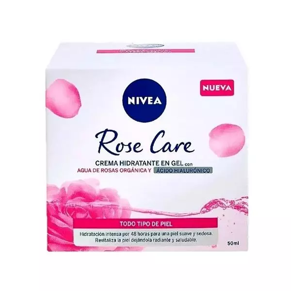 Nivea Rose Care Crema Gel x 50 ml.