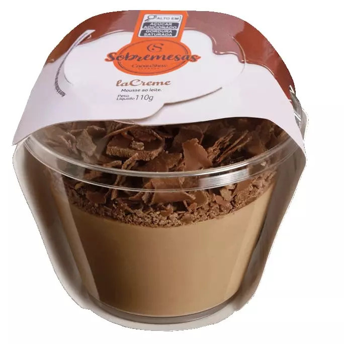 Mousse lacreme ao Leite 110g