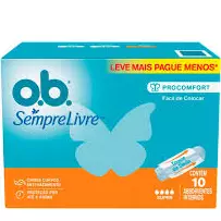 ABSORVENTE INTERNO OB SUPER 10UN