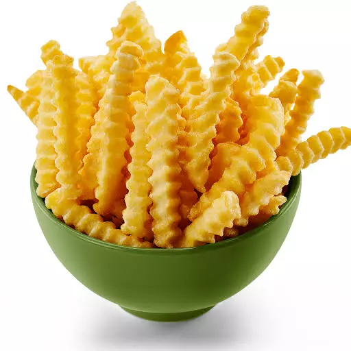 Batata Crinkle Pequena