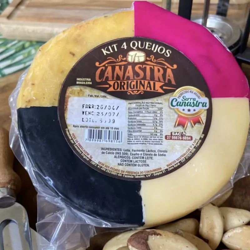 Kit 4 Queijos Parmesão