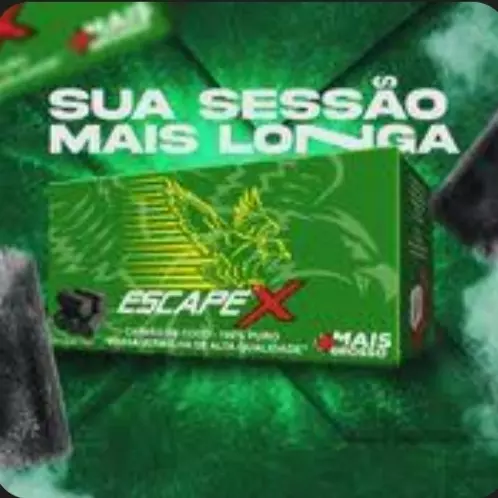CARVÃO ESCAPE 1KG X JUMBO
