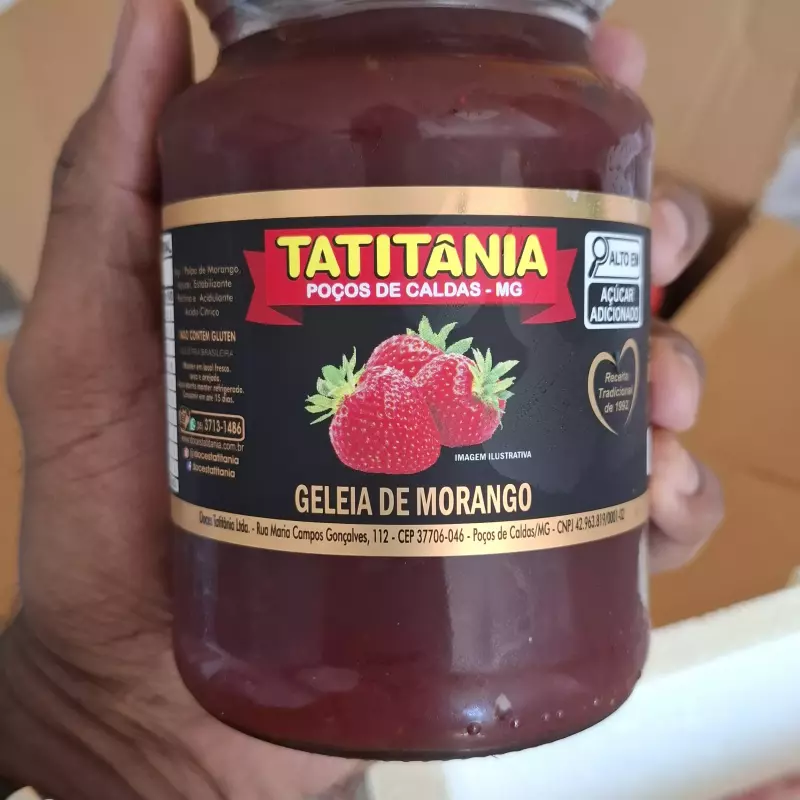 GELÉIA DE MORANGO 680G