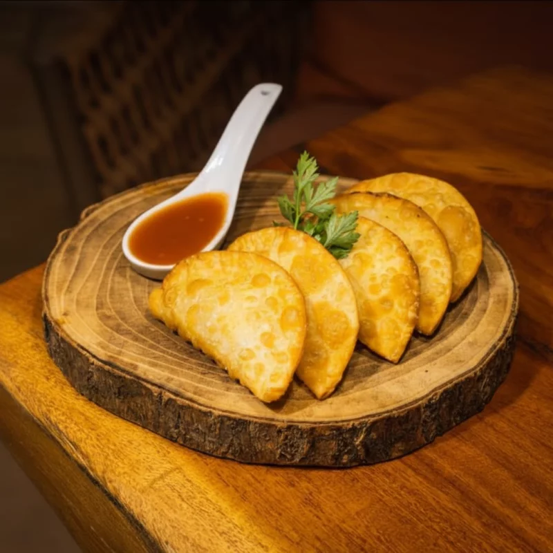 PORÇÃO PASTEL CAMARÃO COM CATUPIRY