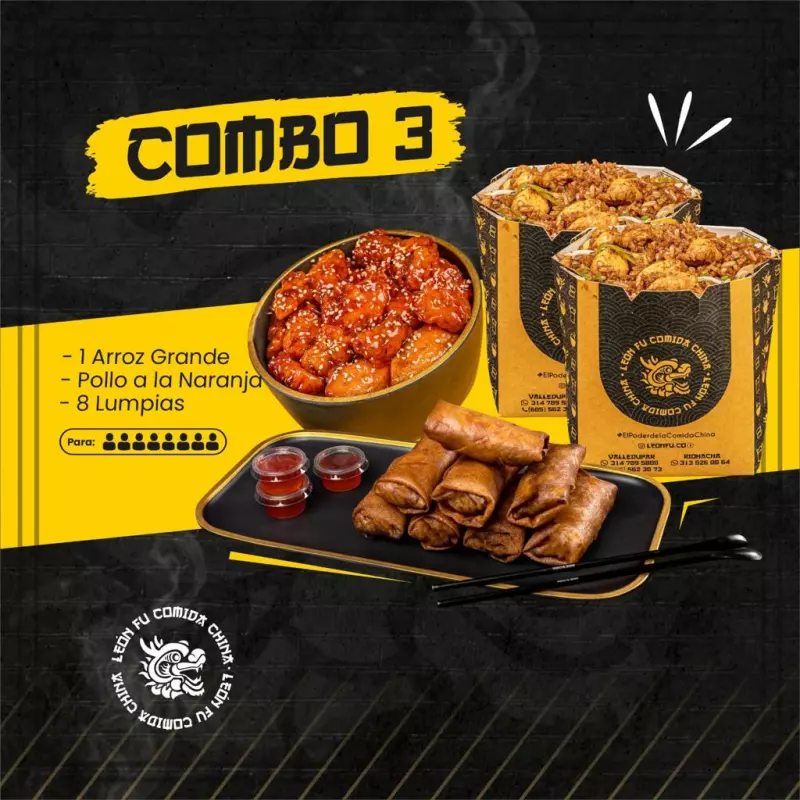 COMBO EMPERADOR  (8 PERSONAS)