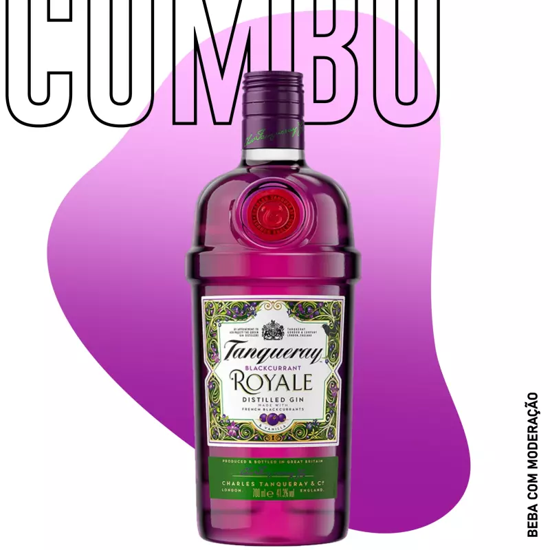 Combo Gin Tanqueray Royale 700ml