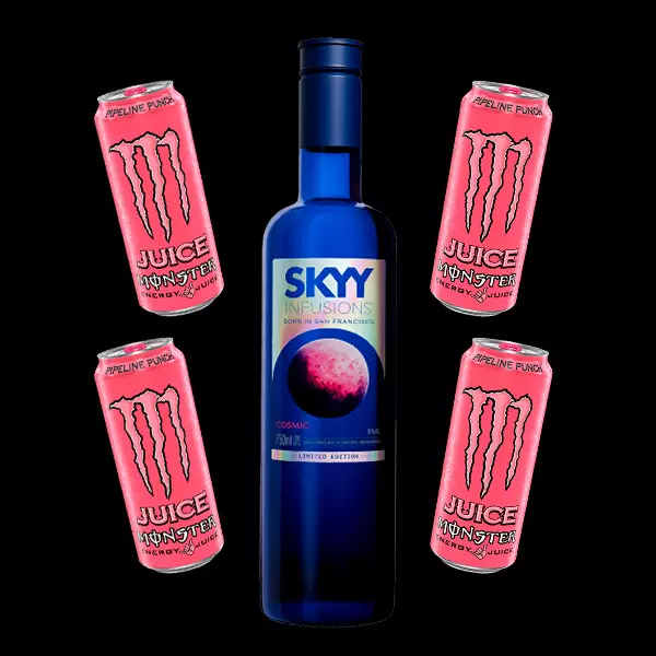 Skyy Cosmic + 4 Monster Pipeline