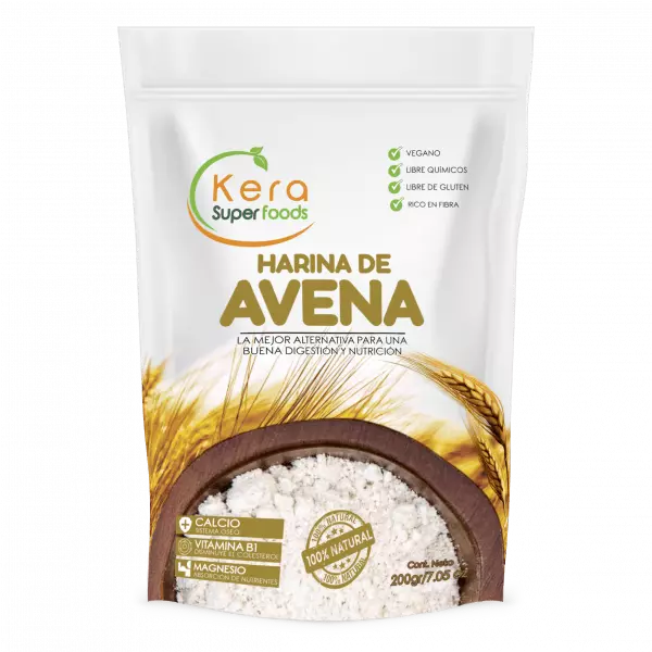 Harina de avena Kera Superfoods