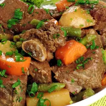Costela Bovina com Legumes