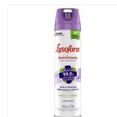 Lysoform aerossol LAVANDA (6788)