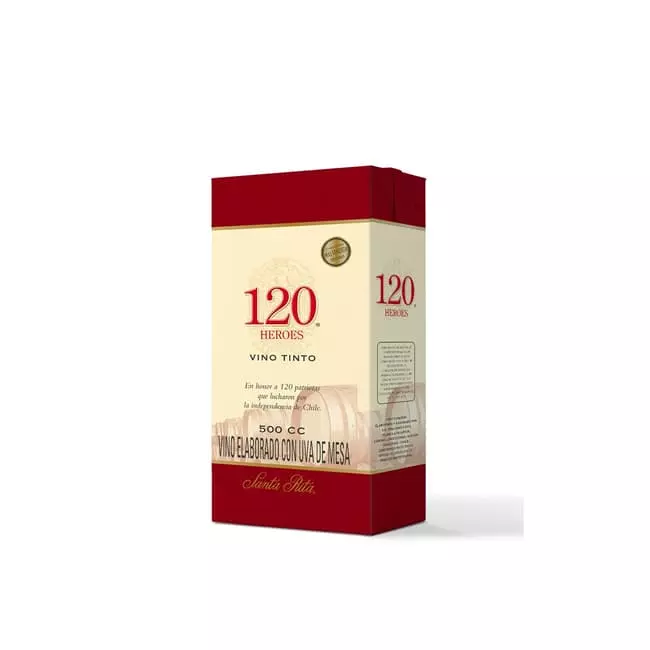 Vino 120 Tetra Tinto 12° 500 c.c.