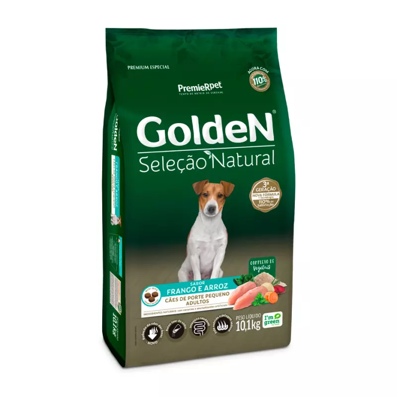 Golden Seleção Natural Mini 10,1kg