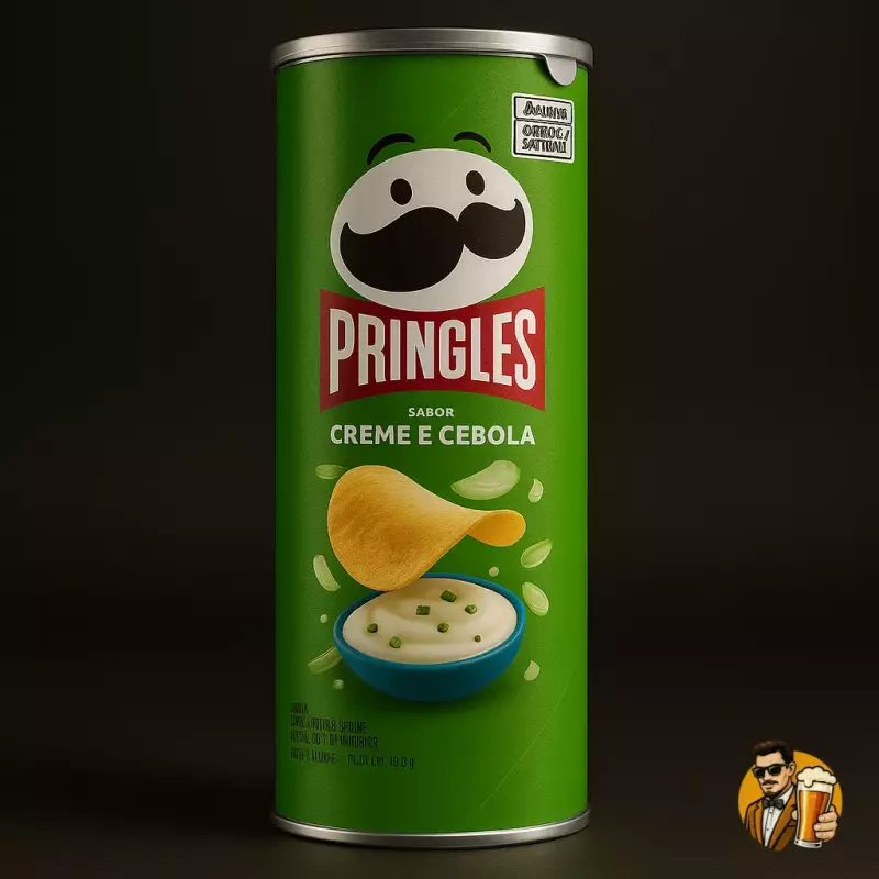 Batata Pringles Salsa e Cebola