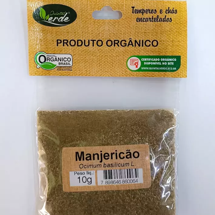 MANJERICÃO ORG. 10gr