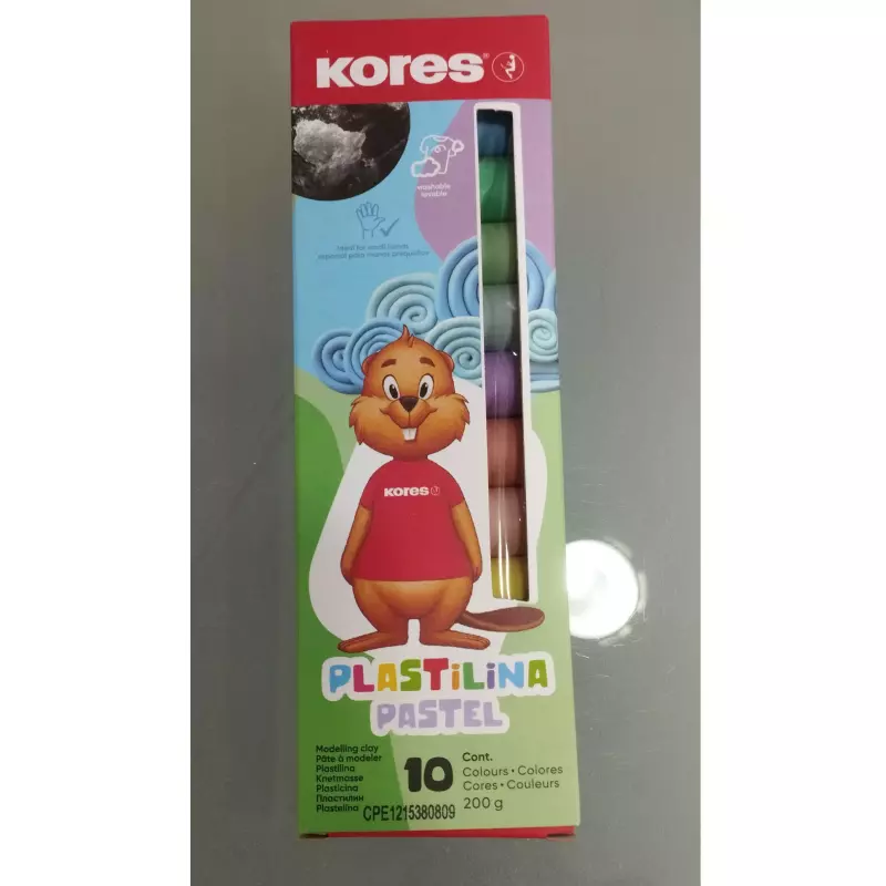 plastilina pastel kores