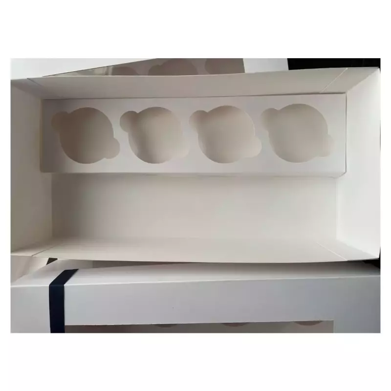 Caja 4 cupcakes + botella