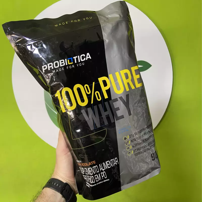 Whey Probiótica 100% Ref Morango