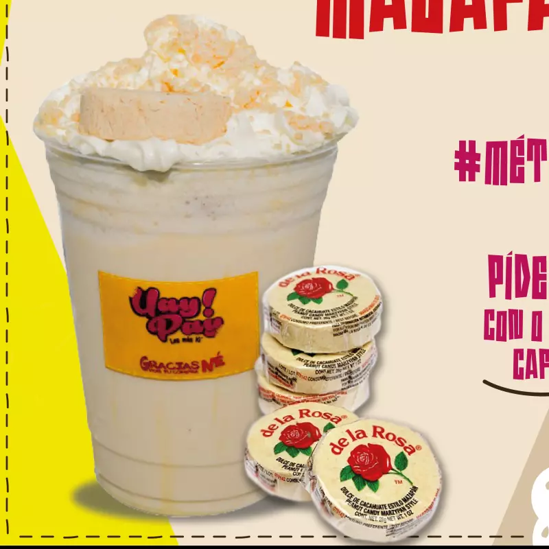 Mazapán frappé