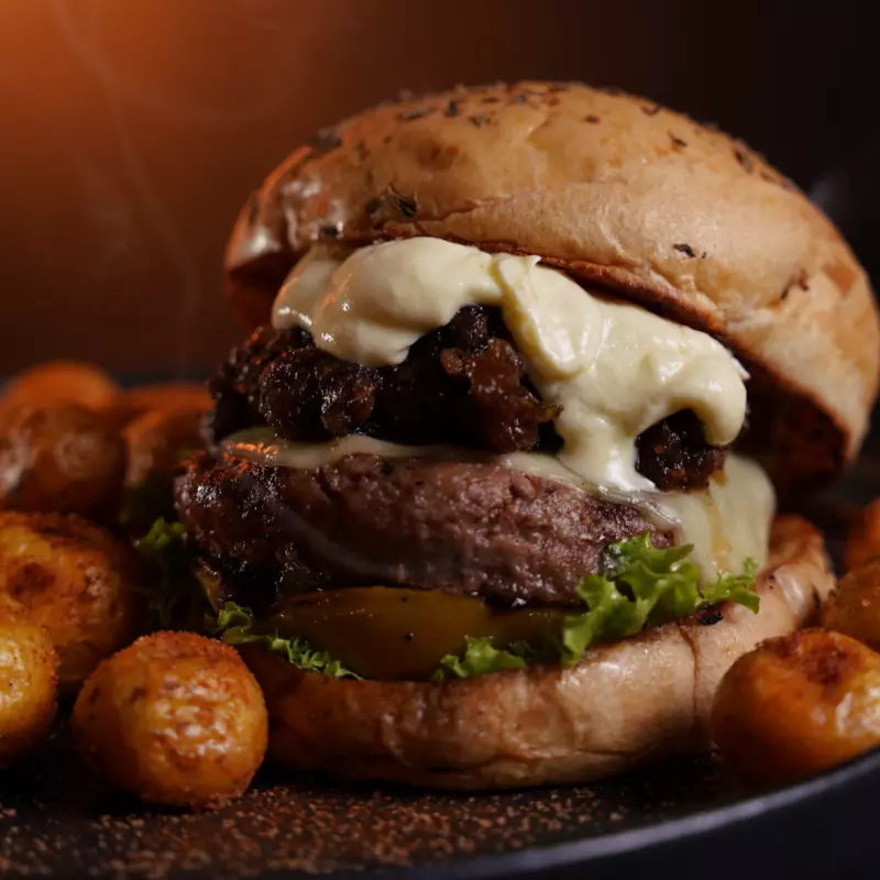 HAMBURGUESA ORGASMICA