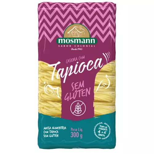 Massa Caseira com Tapioca 300g