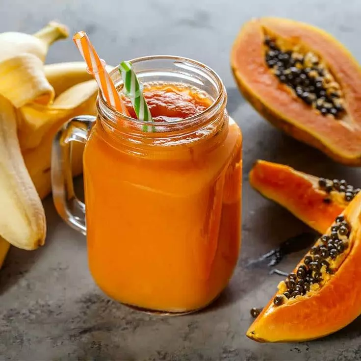 Licuado de Papaya