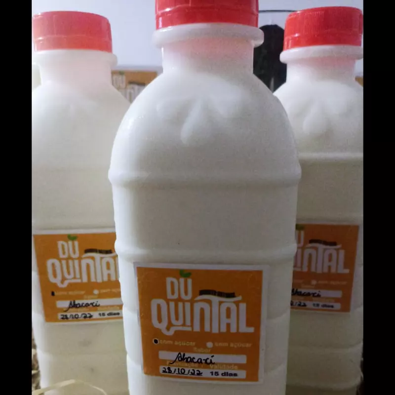 Iogurte Natural Sabor Abacaxi 1l