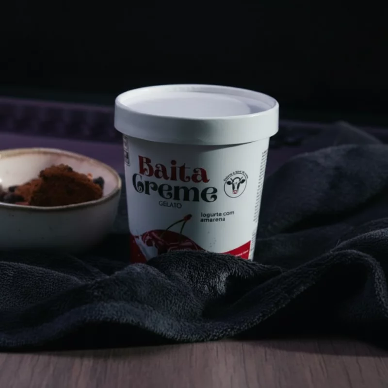 SORVETE BAITA CREME IOGURTE C/AMAREN