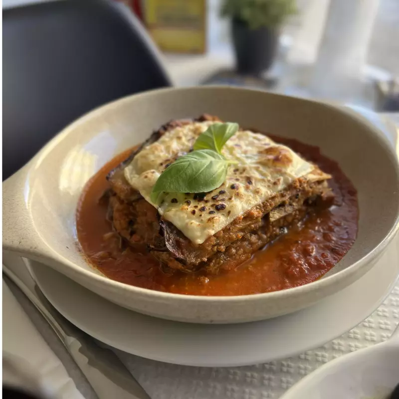 Lasanha de Beringela com Bolonhesa