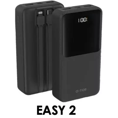 Power Bank G-TIDE EASY 2 20,000 MAH
