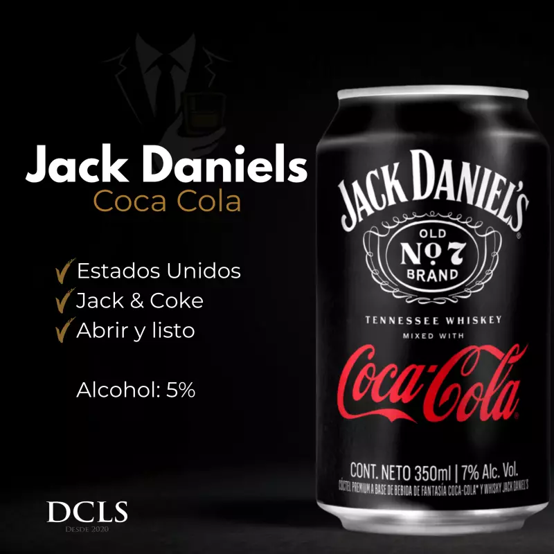 Jack Daniels Coca Cola RTD