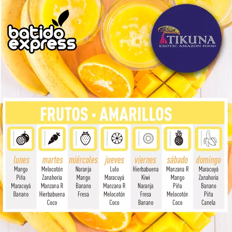 Jugo Frutos Amarillos